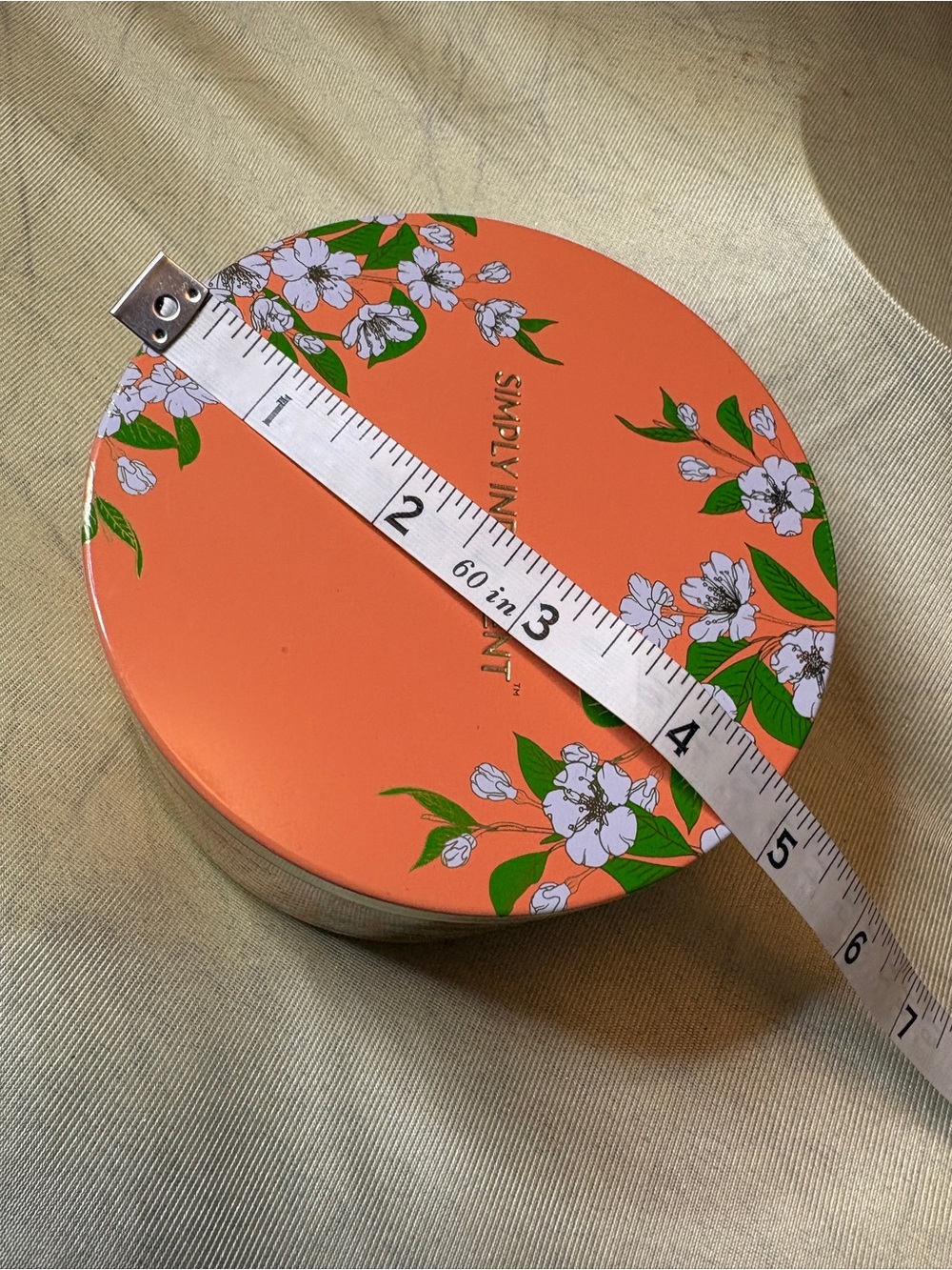 Simply Indulgent Peach Blossom Soy Candle - Picture 5 of 5